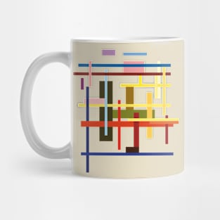 Bauhaus Color Construct Mug